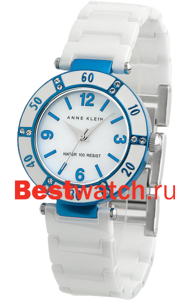 Часы Anne Klein Ceramics 9861BLWT